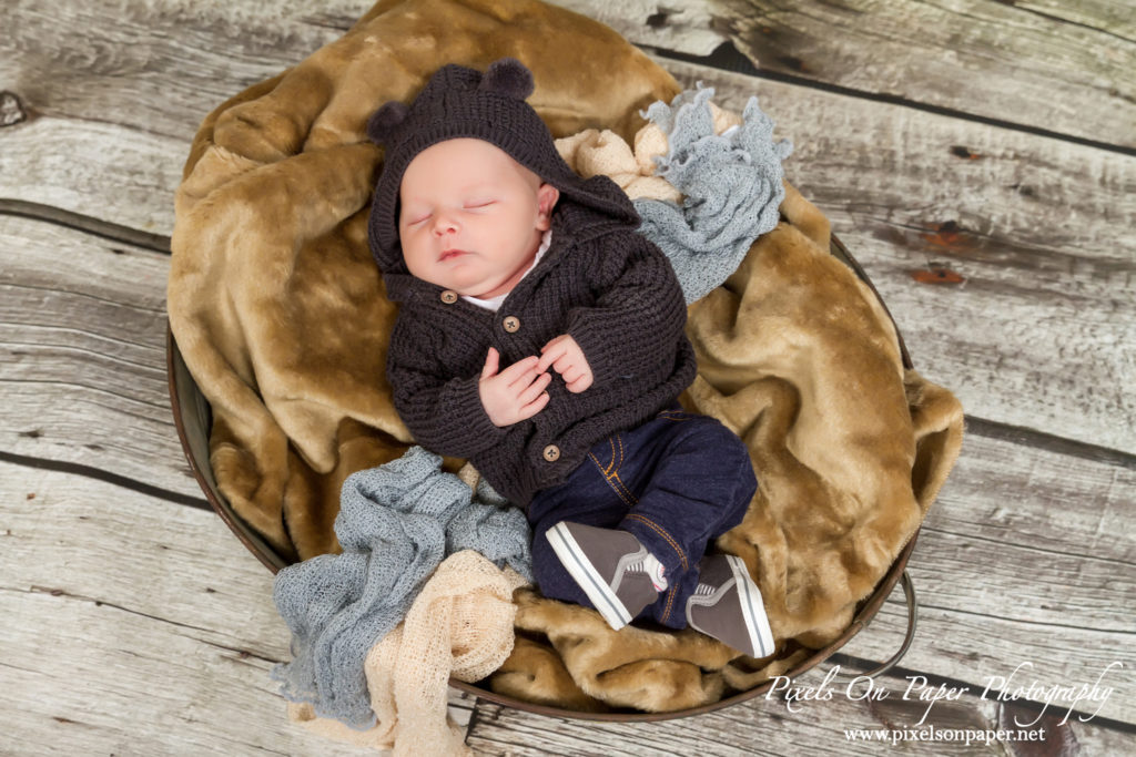 newborn baby boy Rylie wilkesboro nc portrait studio pixels on paper photographers photo