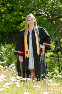 High School Senior Graduation outdoor portrait photography by Pixels On Paper Photography photo