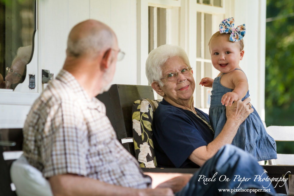 Caudill family Roaring River NC outdoor family portrait photo