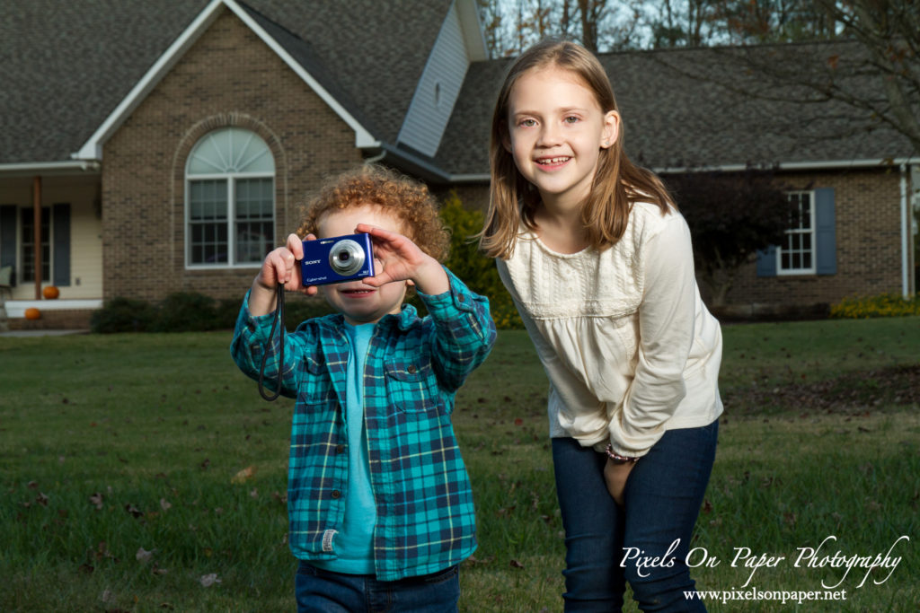 Matthews family outdoor fall portrait Pixels On Paper Wilkesboro NC photographers photo