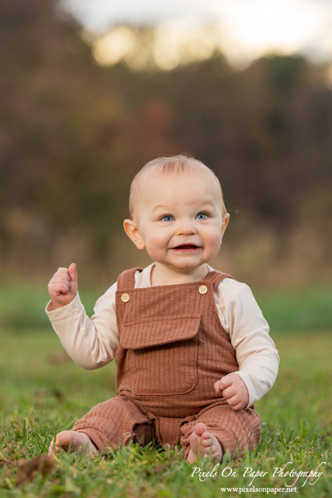 Pixels On Paper NC Photographers Coffey Family Outdoor Fall Portrait Photo