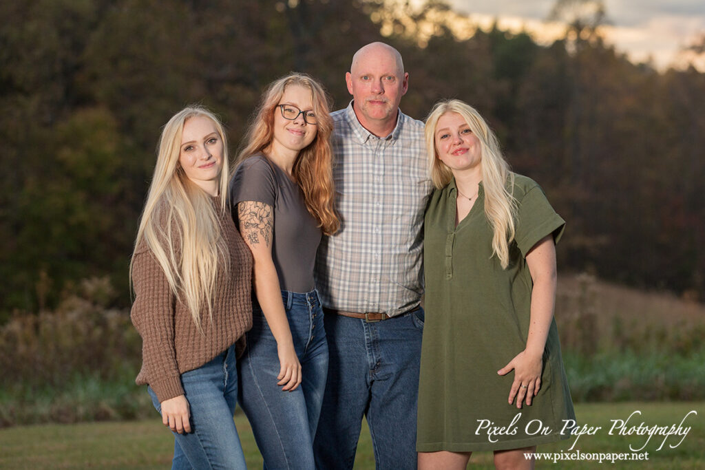 Pixels On Paper NC Photographers Coffey Family Outdoor Fall Portrait Photo